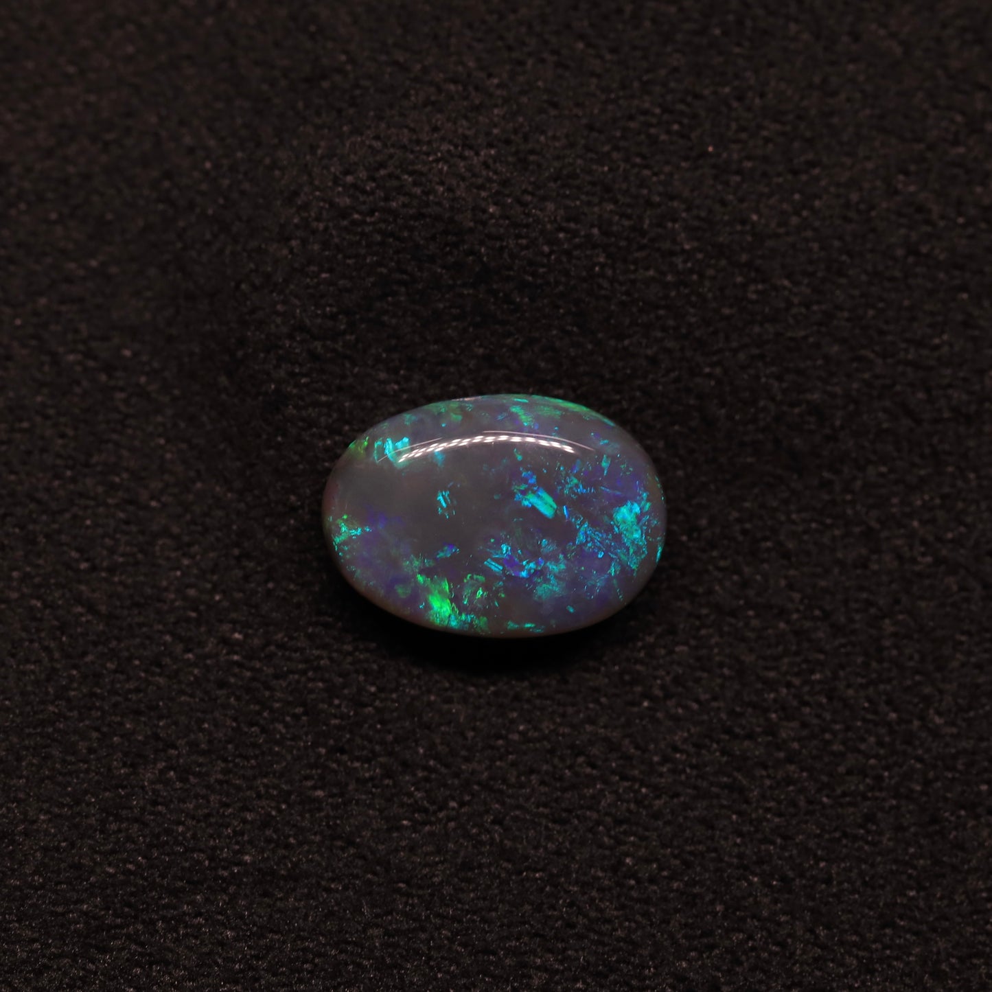 Black Opal Double Sided From Lightning Ridge, Australia
