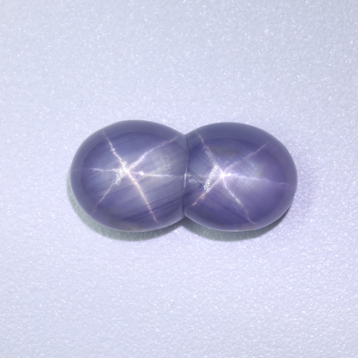 Unique Violet “Lavender” Twin Star Sapphire From Sri Lanka