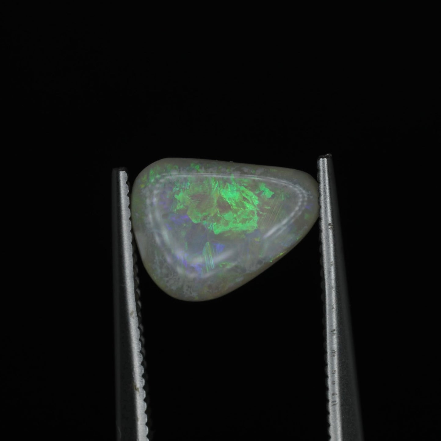 White Opal From Lightning Ridge, Australia