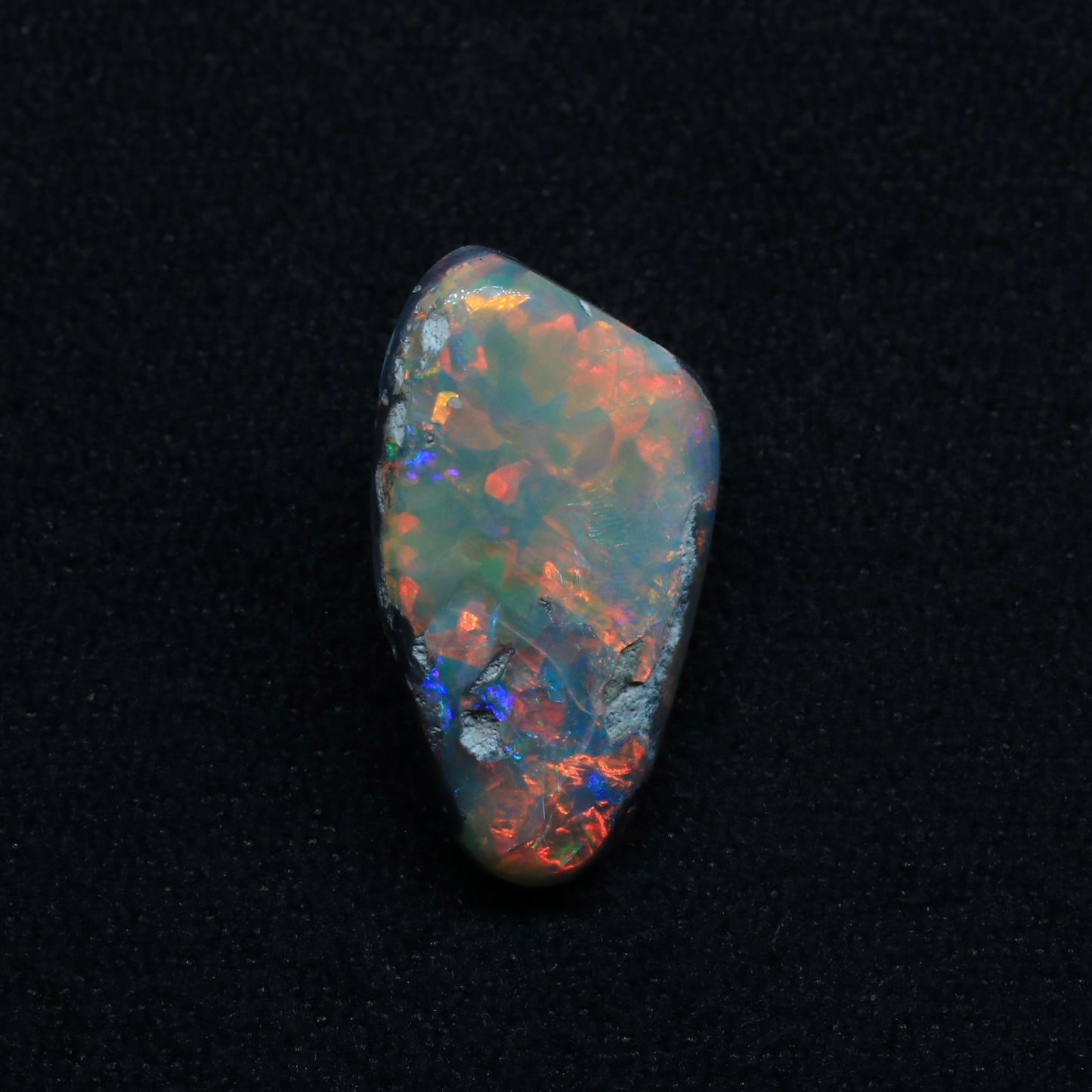 Black Opal From Lightning Ridge, Australia