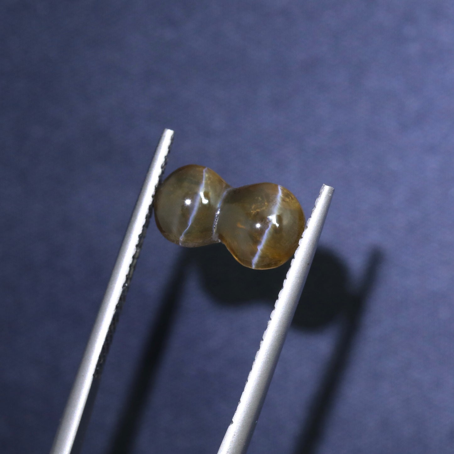 Honey Twin Cat's Eye Chrysoberyl From Sri-Lanka