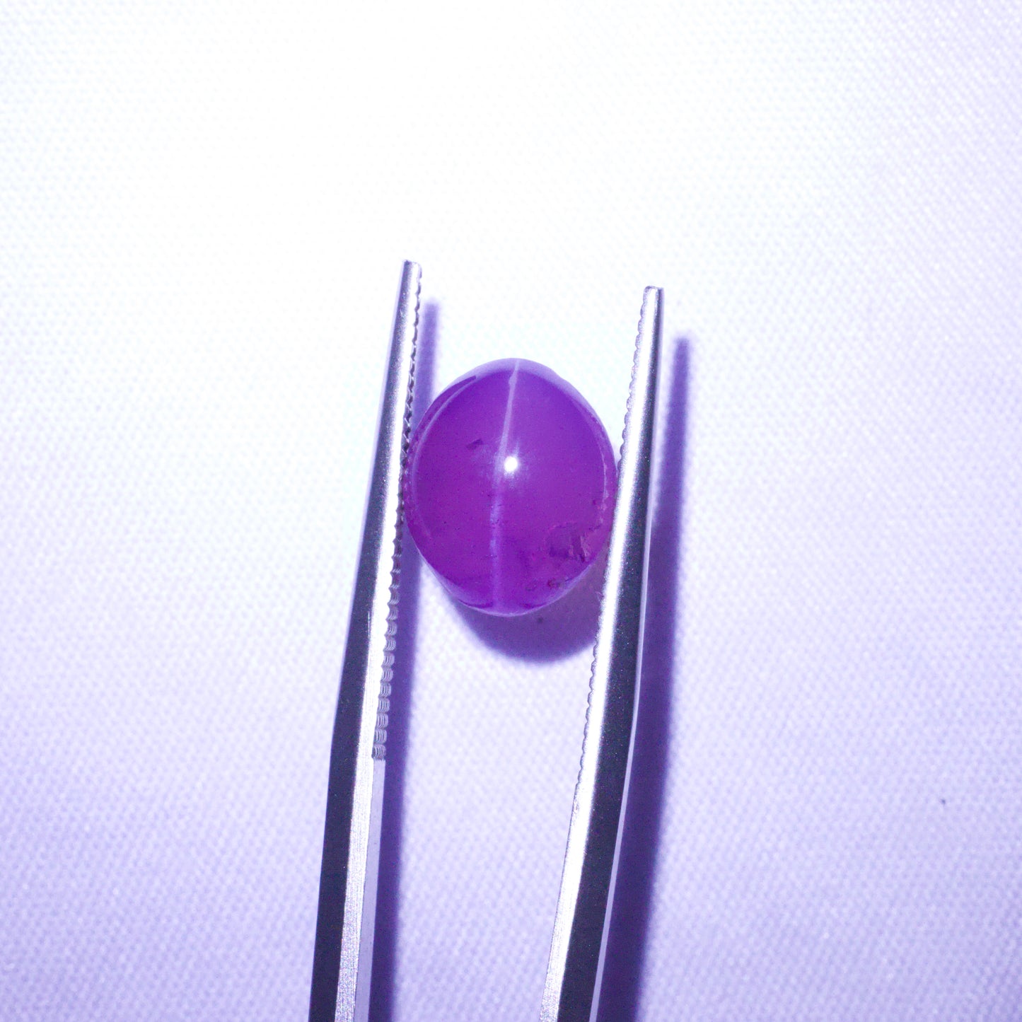 Natural Pink/Purple Cat’s Eye Sapphire From Sri-Lanka