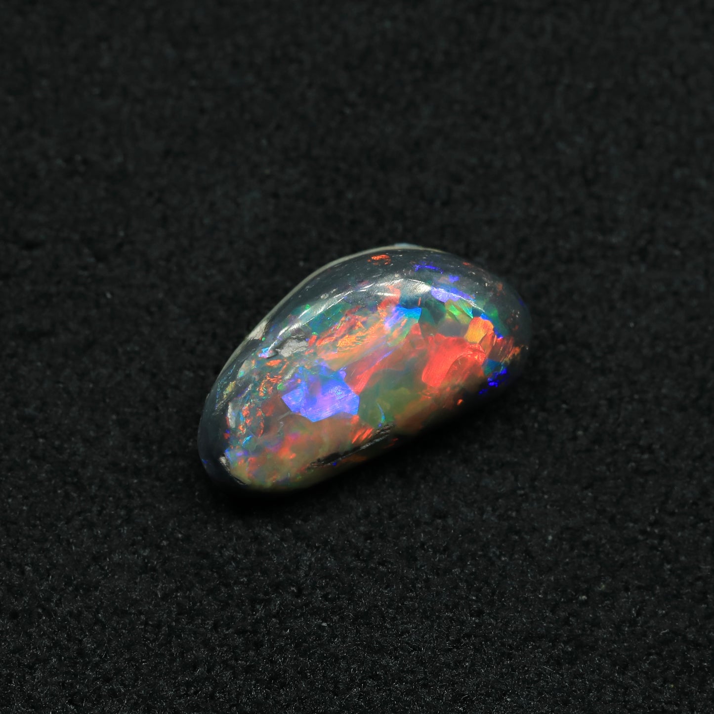 Black Opal From Lightning Ridge, Australia