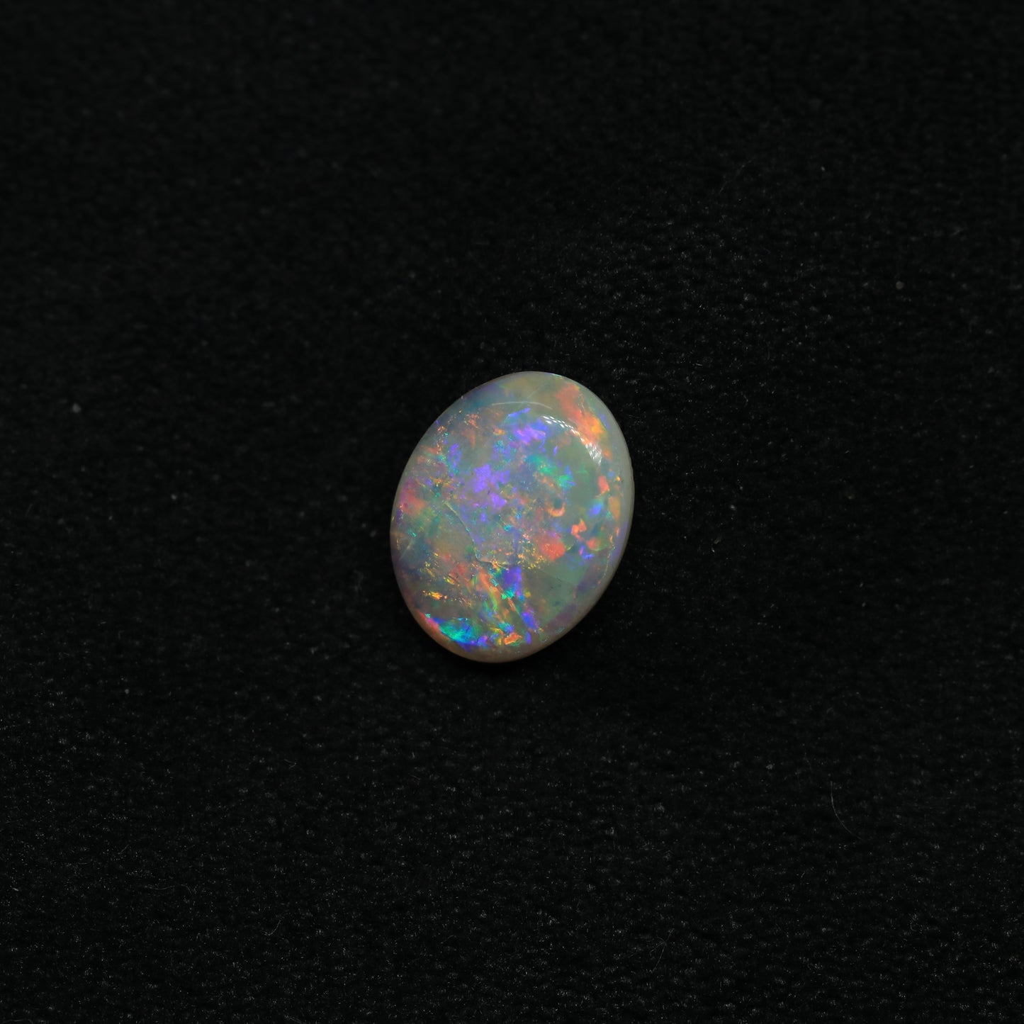 White Opal From Lightning Ridge, Australia