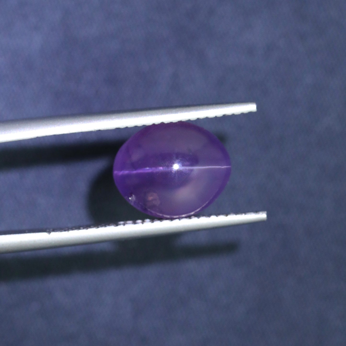 Natural Pink/Purple Cat’s Eye Sapphire From Sri-Lanka