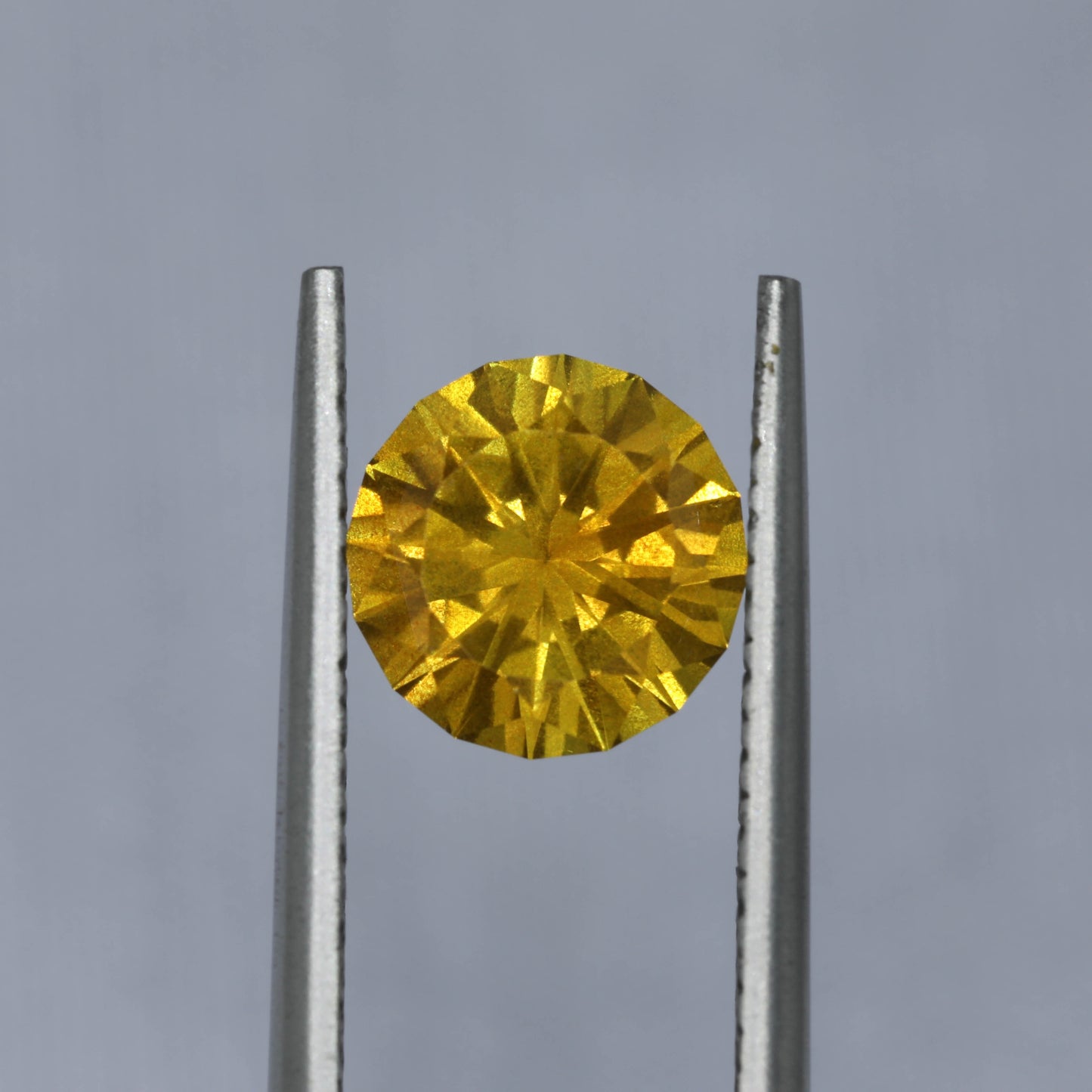 Unheated Orange Sunburst Sapphire From Umba, Tanzania