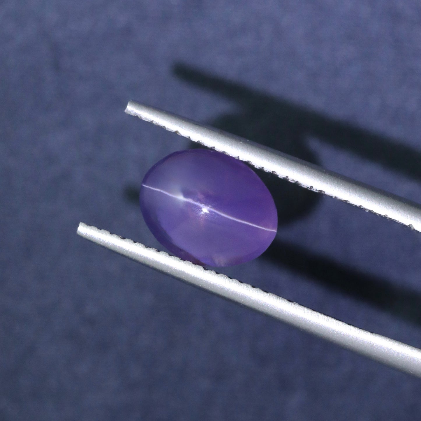 Natural Purple Cat’s Eye Sapphire From Sri-Lanka