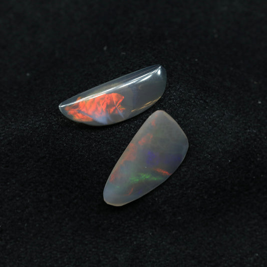 Dark Crystal Opal’s Lot From Lightning Ridge, Australia