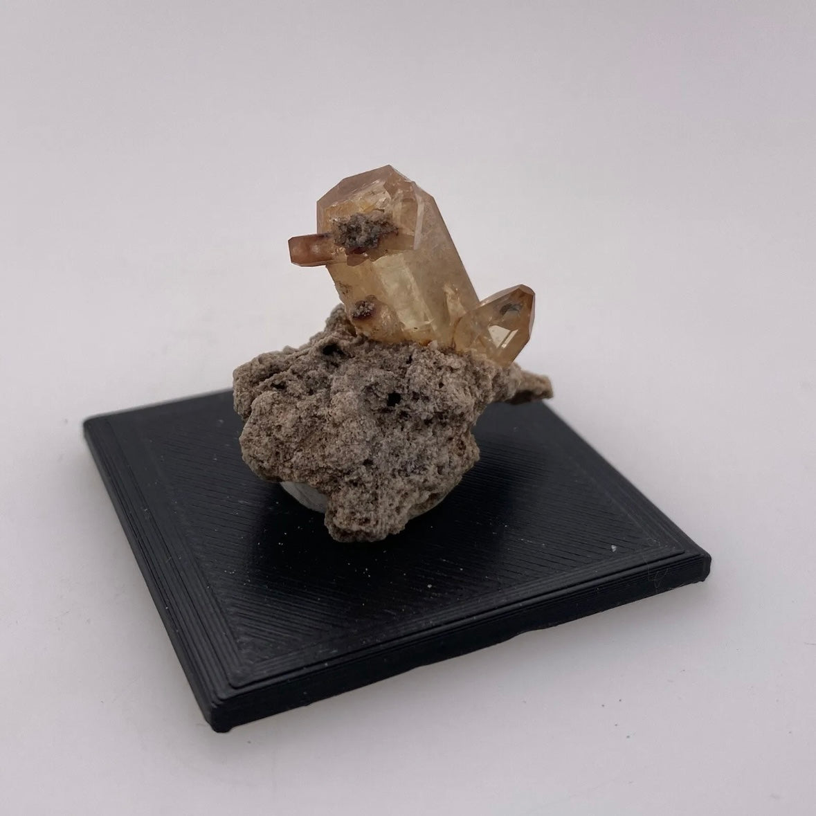 Topaz Specimen On Matrix From San Felipe Mine, Guanajuato, Mexico