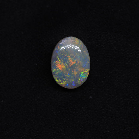 Dark Opal From Lightning Ridge, Australia