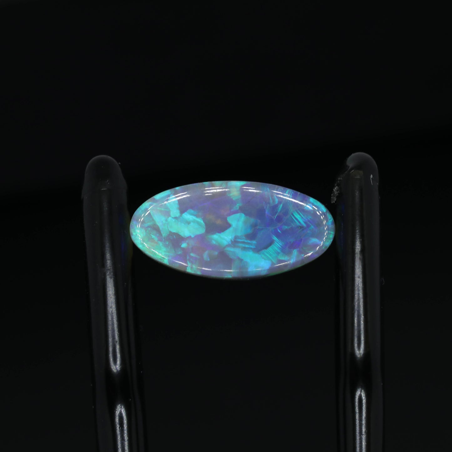 Dark Opal From Lightning Ridge, Australia