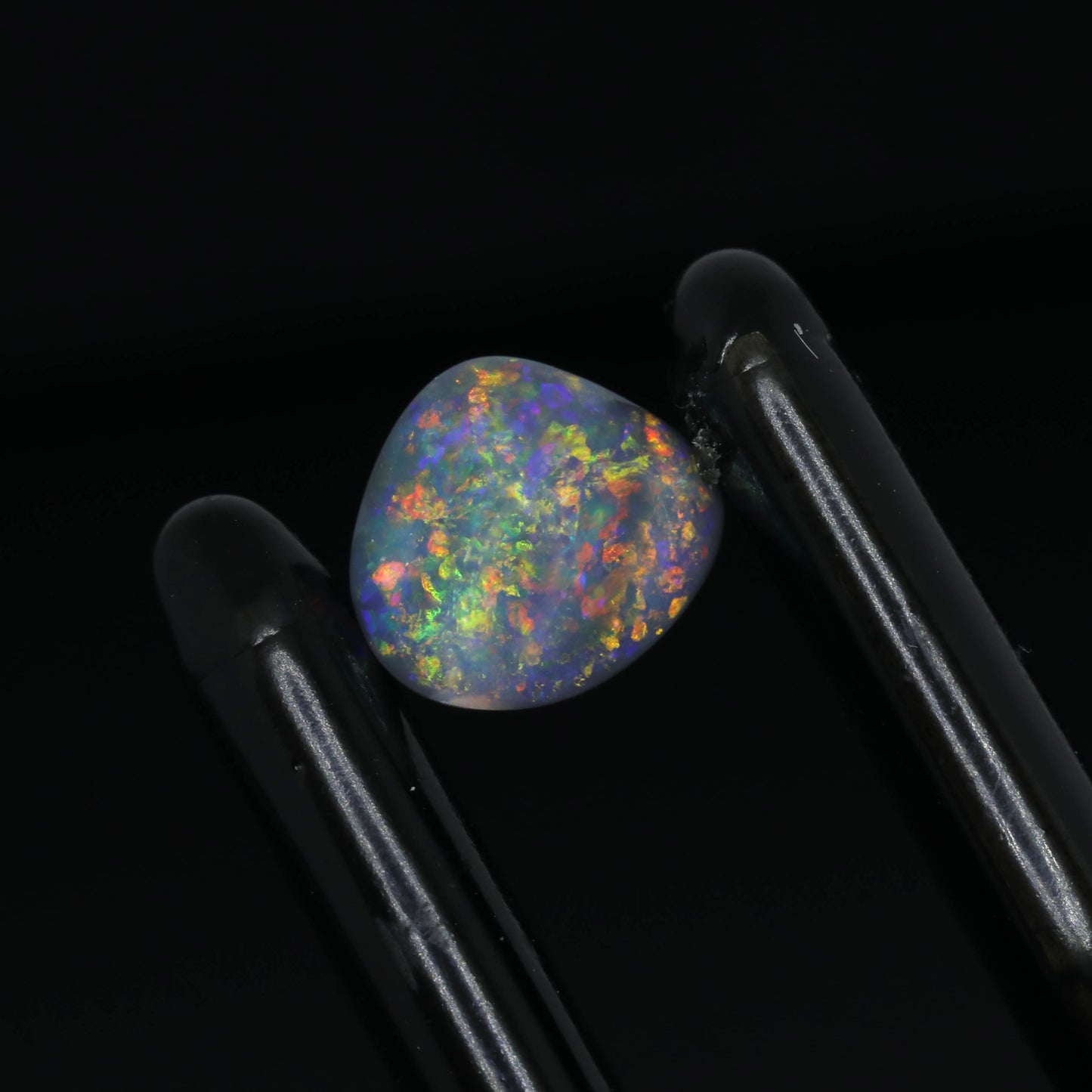 Unique Black Opal From Lightning Ridge, Australia