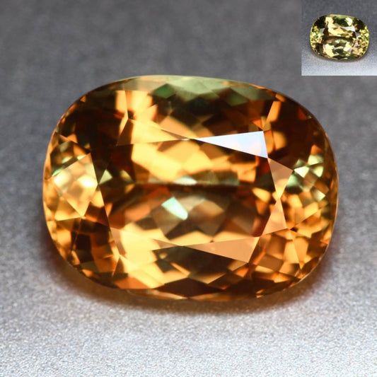 Color Changing Diaspore From Anatolia, Turkey
