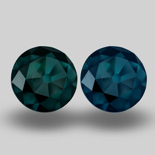Deep Blue Sapphire From Australia