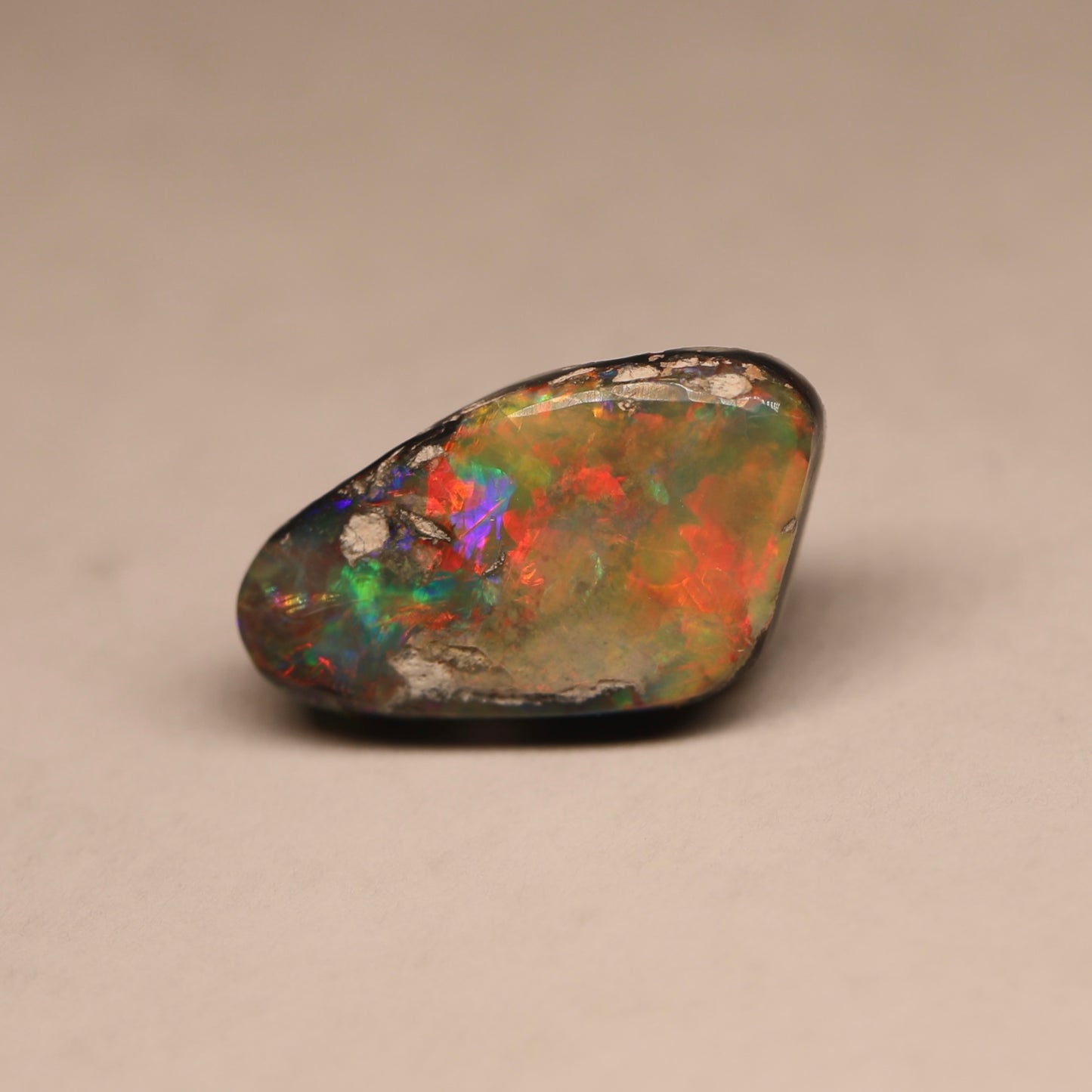 Black Opal From Lightning Ridge, Australia
