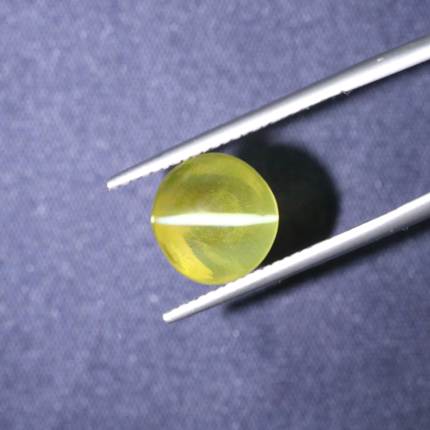 Neon Yellow Cat's Eye Chrysoberyl From Sri-Lanka