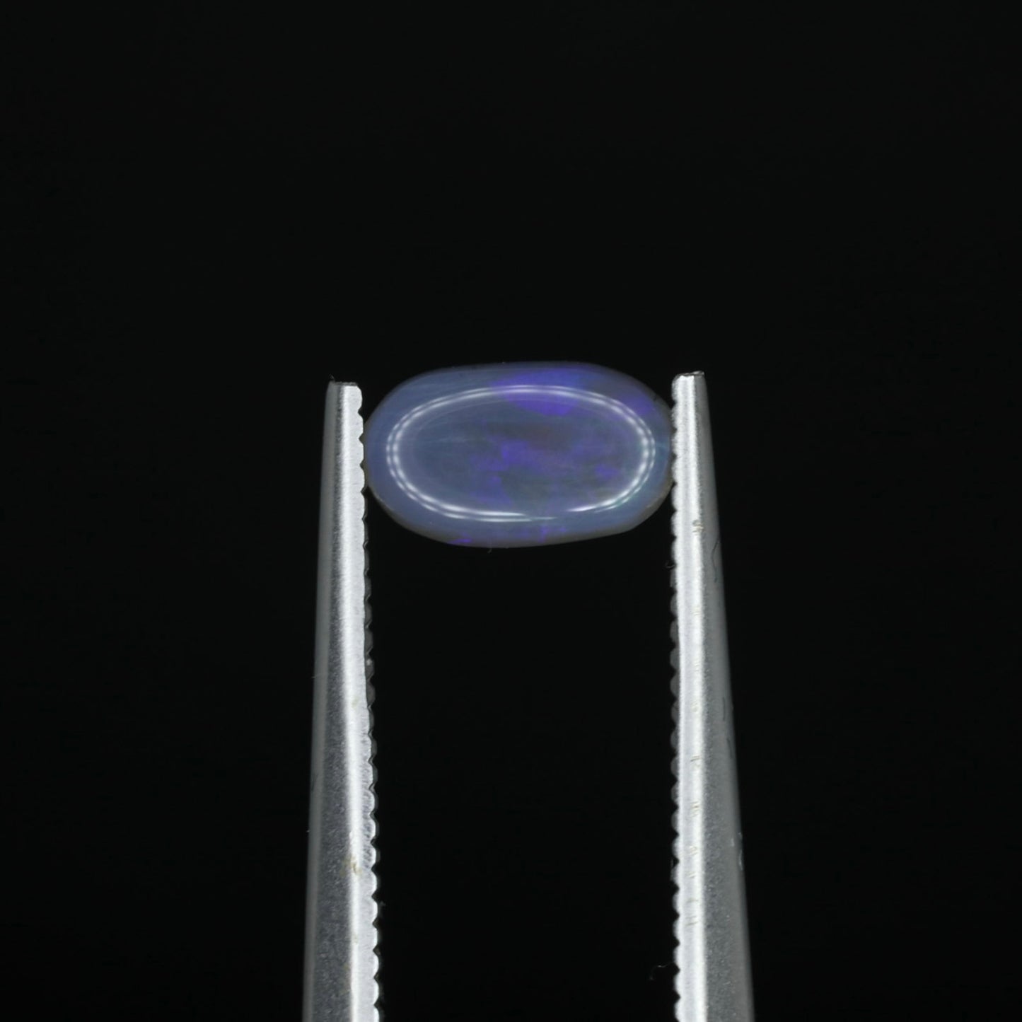 Dark Crystal Opal From Lightning Ridge, Australia