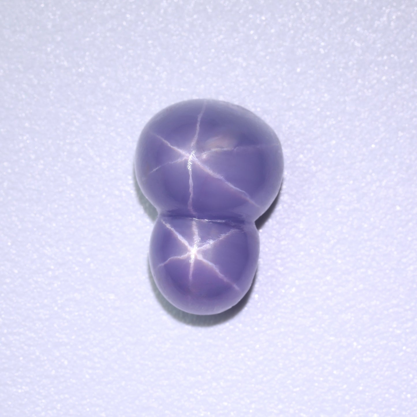 Unique Violet “Lavender” Twin Star Sapphire From Sri-Lanka