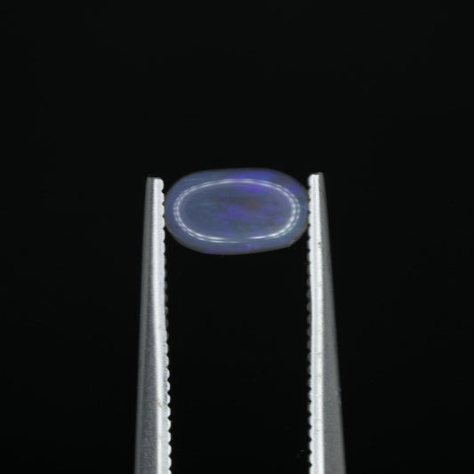 Dark Crystal Opal From Lightning Ridge, Australia