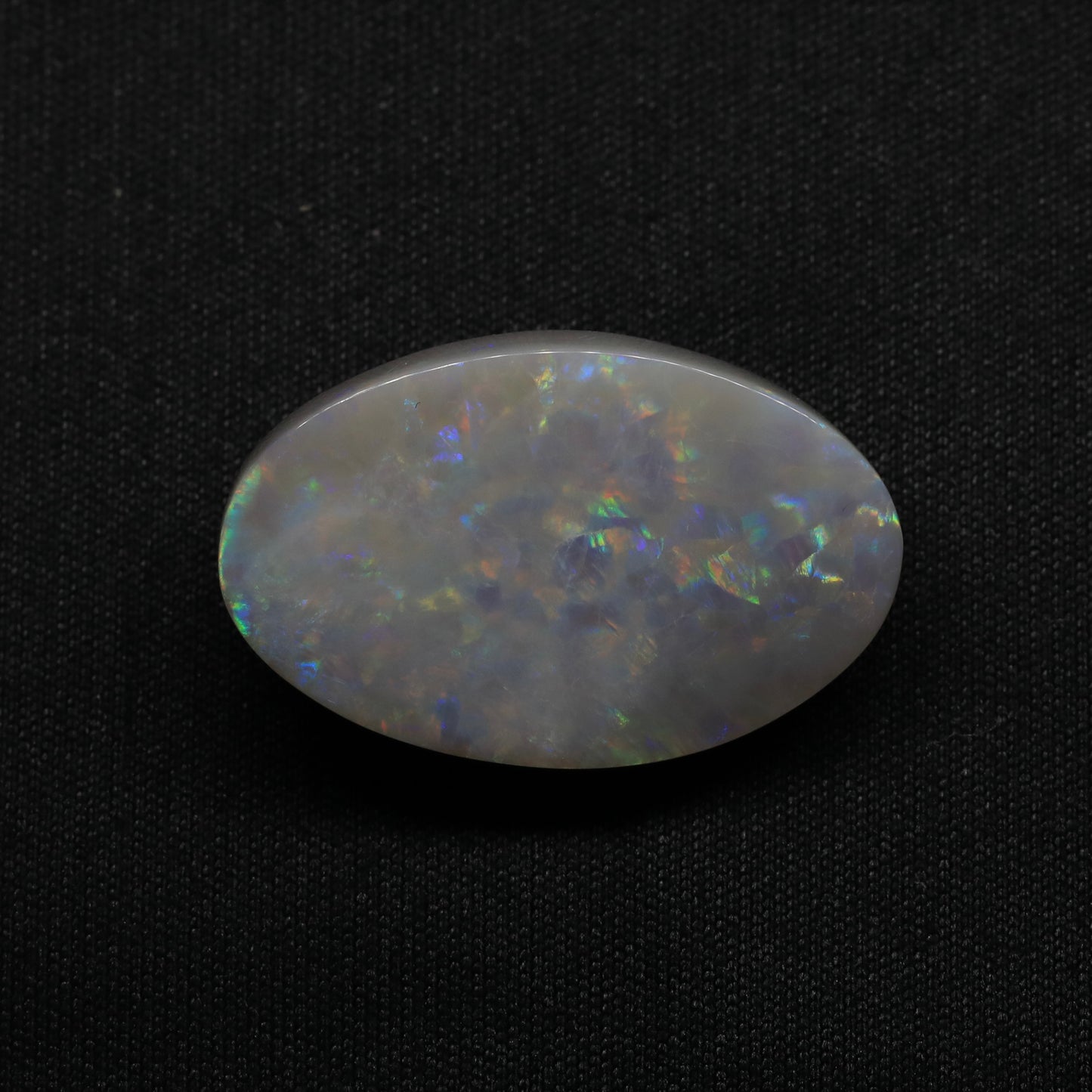 Large Dark Opal with Ribbon Pattern from Lightning Ridge, Australia
