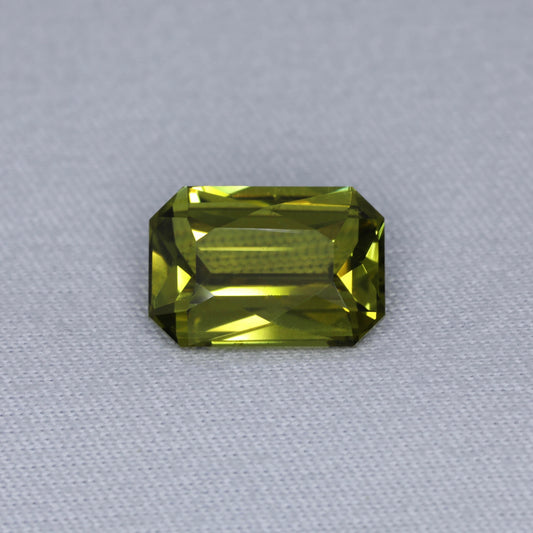 Green Yellow Chrysoberyl From Madagascar
