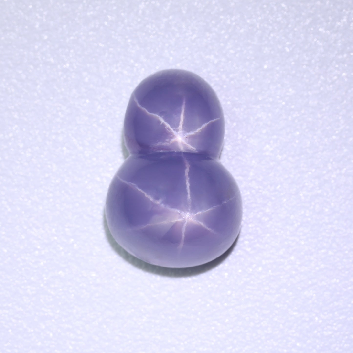 Unique Violet “Lavender” Twin Star Sapphire From Sri-Lanka