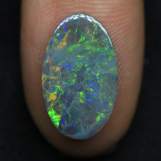 Black Opal From Lightning Ridge, Australia