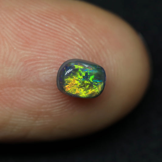 Black Opal From Lightning Ridge, Australia
