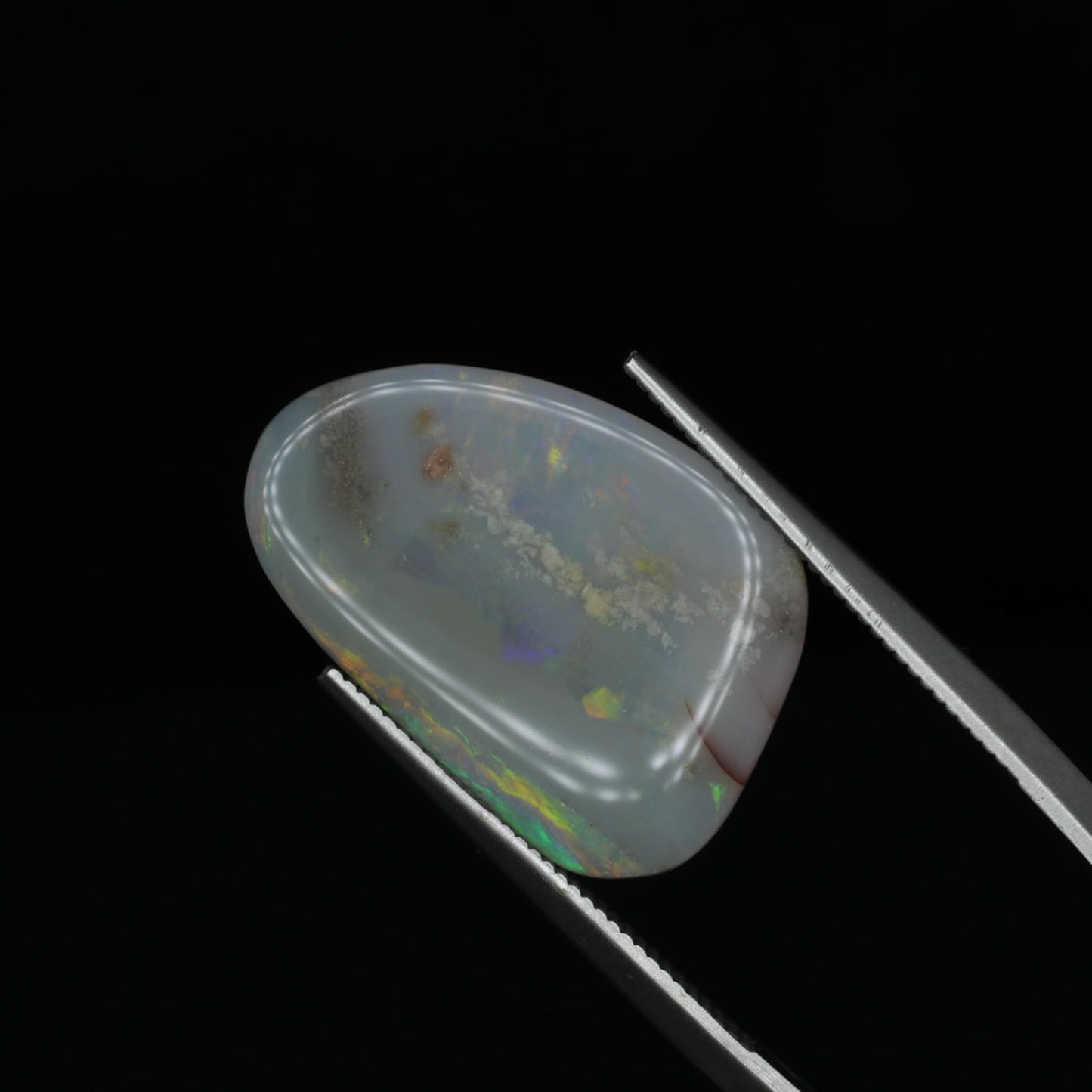 Dark Opal From Lightning Ridge, Australia