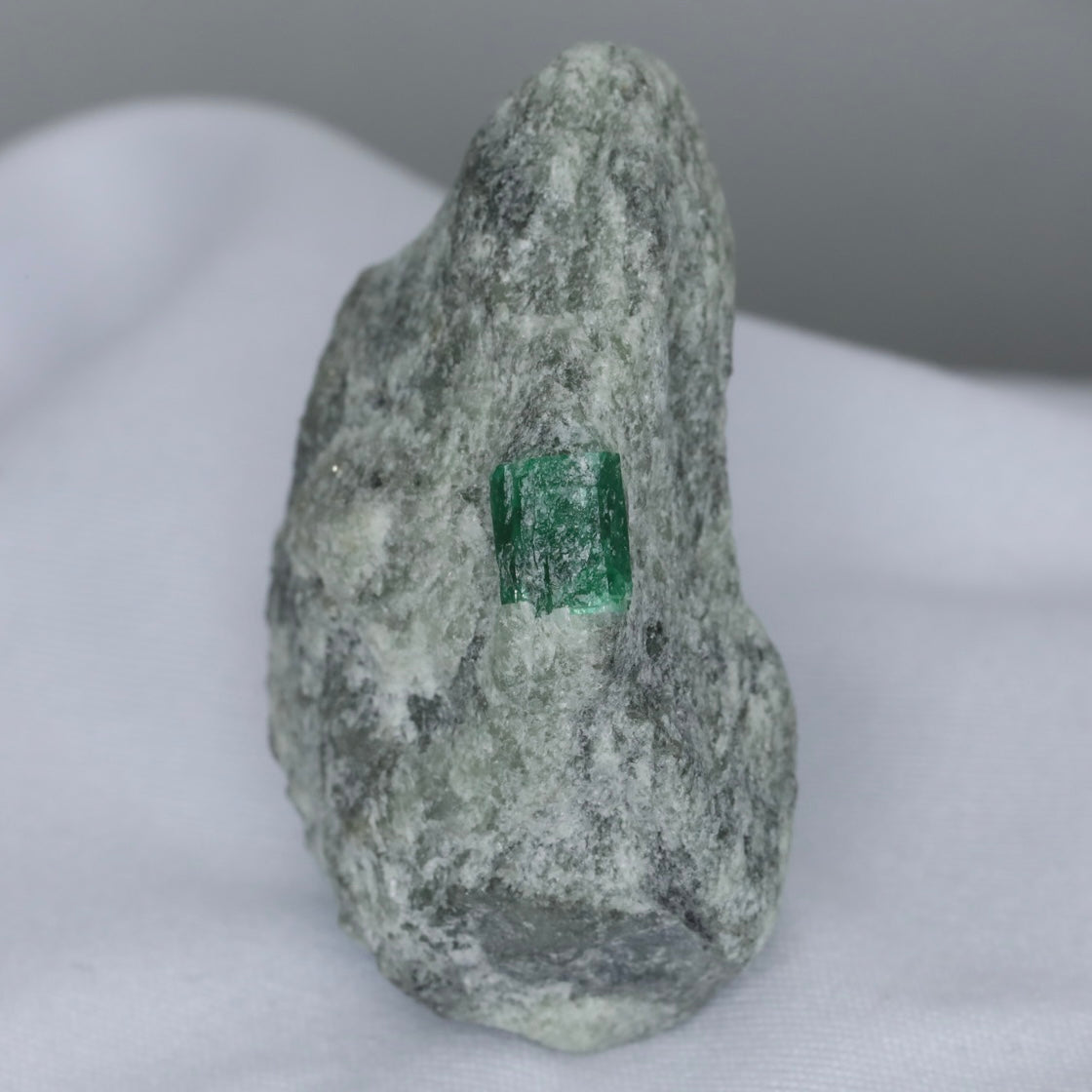 Emerald Crystals Specimen On Matrix From Swat, Pakistan