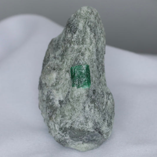 Emerald Crystals Specimen On Matrix From Swat, Pakistan