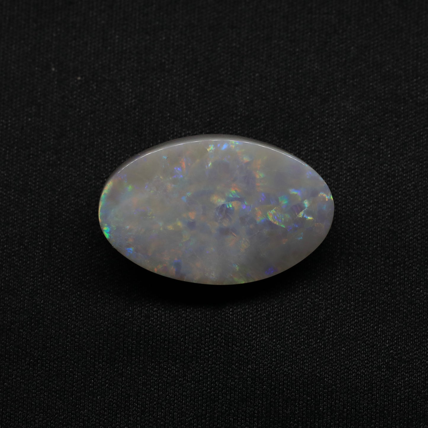 Large Dark Opal with Ribbon Pattern from Lightning Ridge, Australia