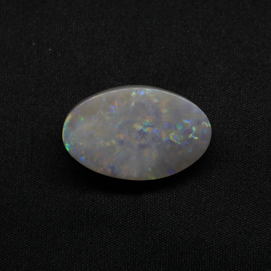 Large Dark Opal with Ribbon Pattern from Lightning Ridge, Australia