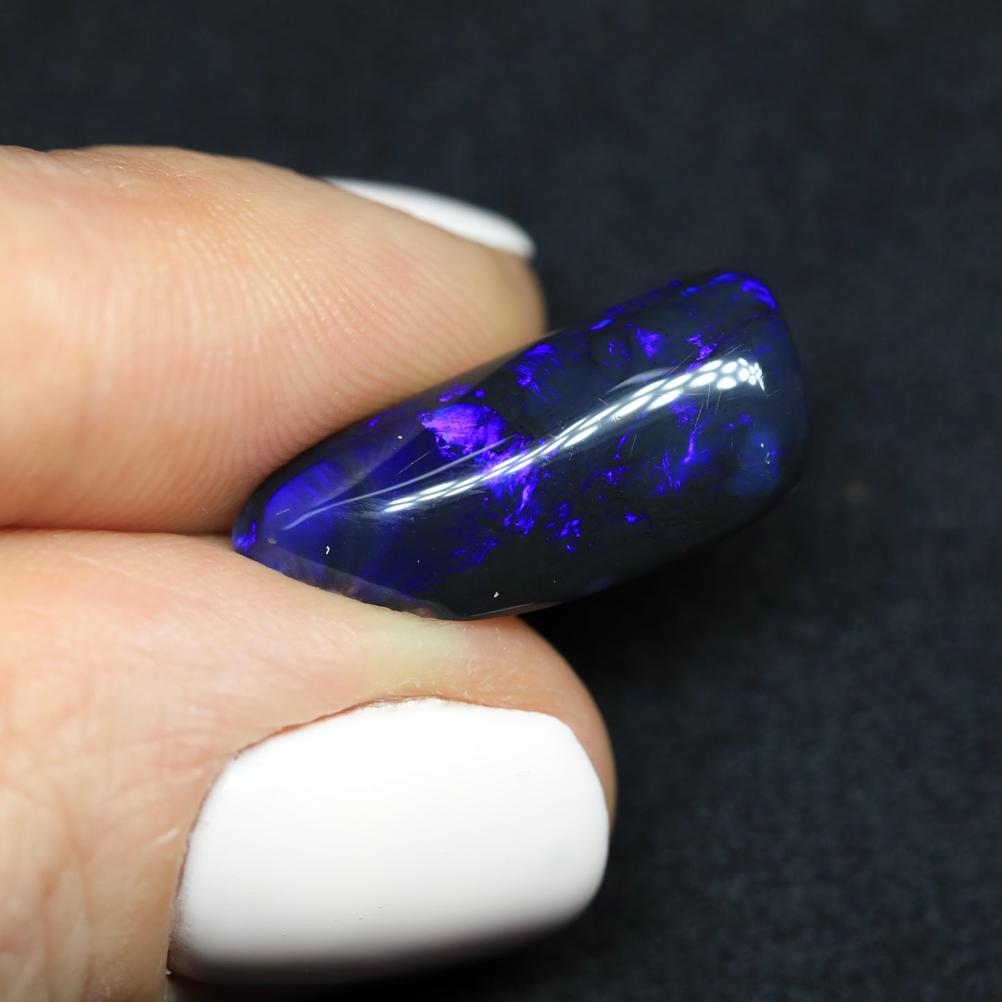 Black Opal From Lightning Ridge, Australia