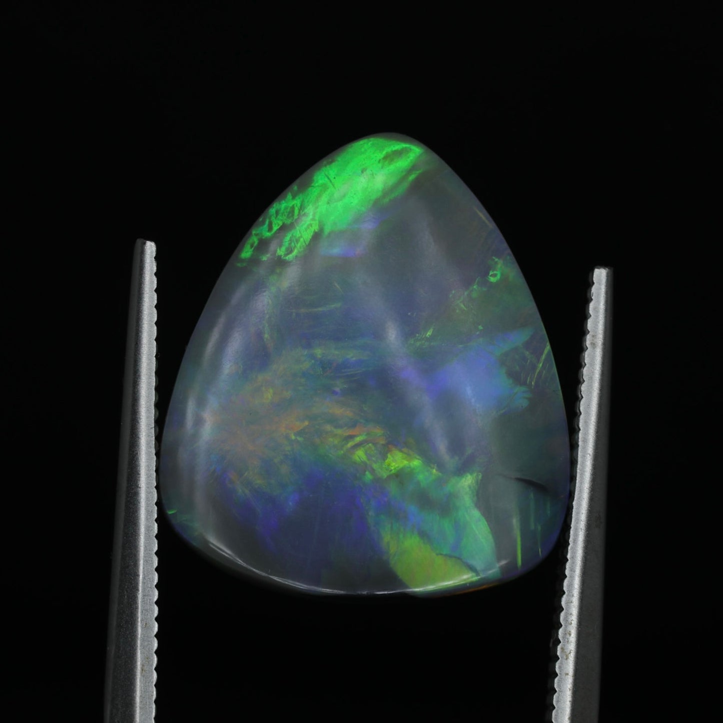 Semi Black Opal From Lightning Ridge, Australia