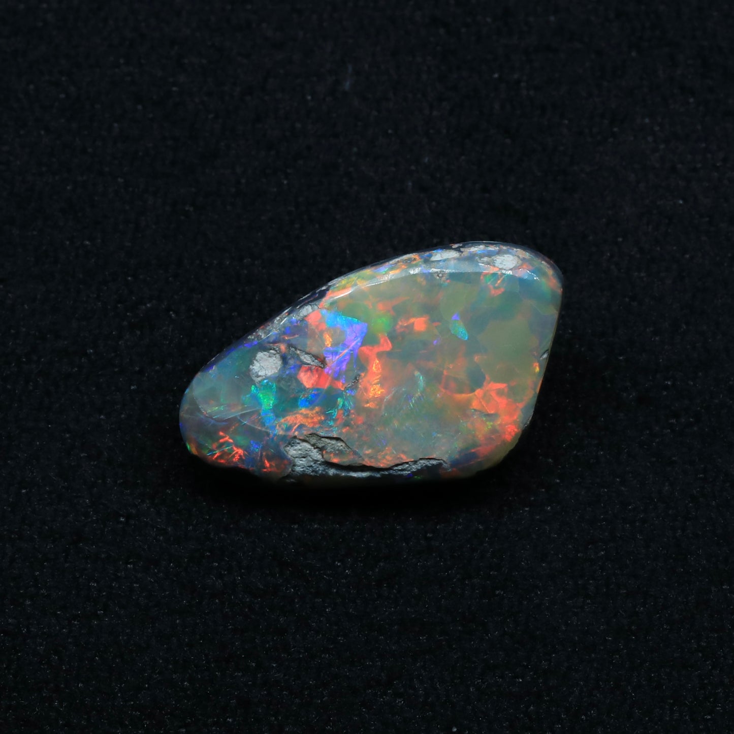 Black Opal From Lightning Ridge, Australia