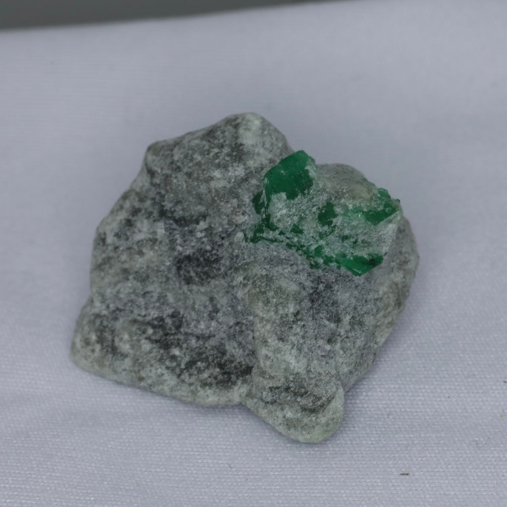 Emerald Crystals Specimen On Matrix From Swat, Pakistan