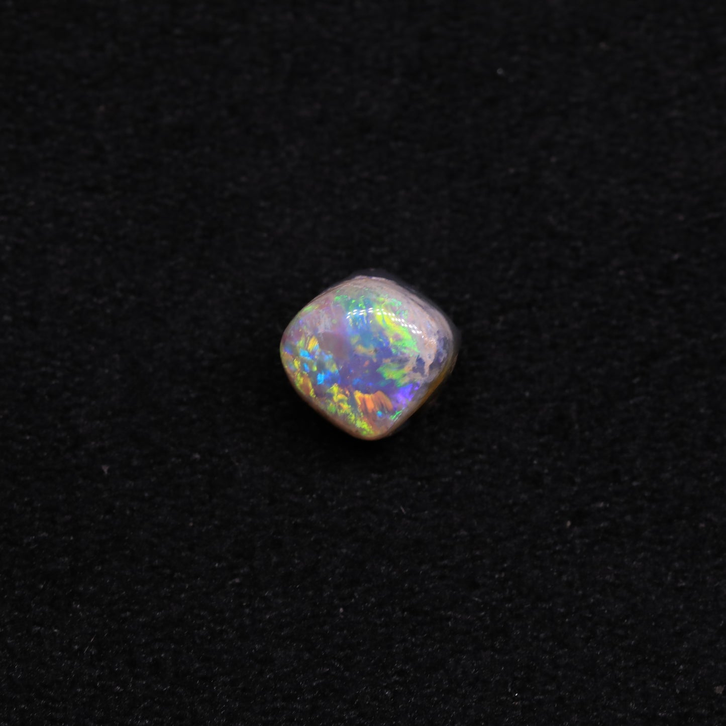 Dark Opal From Lightning Ridge, Australia