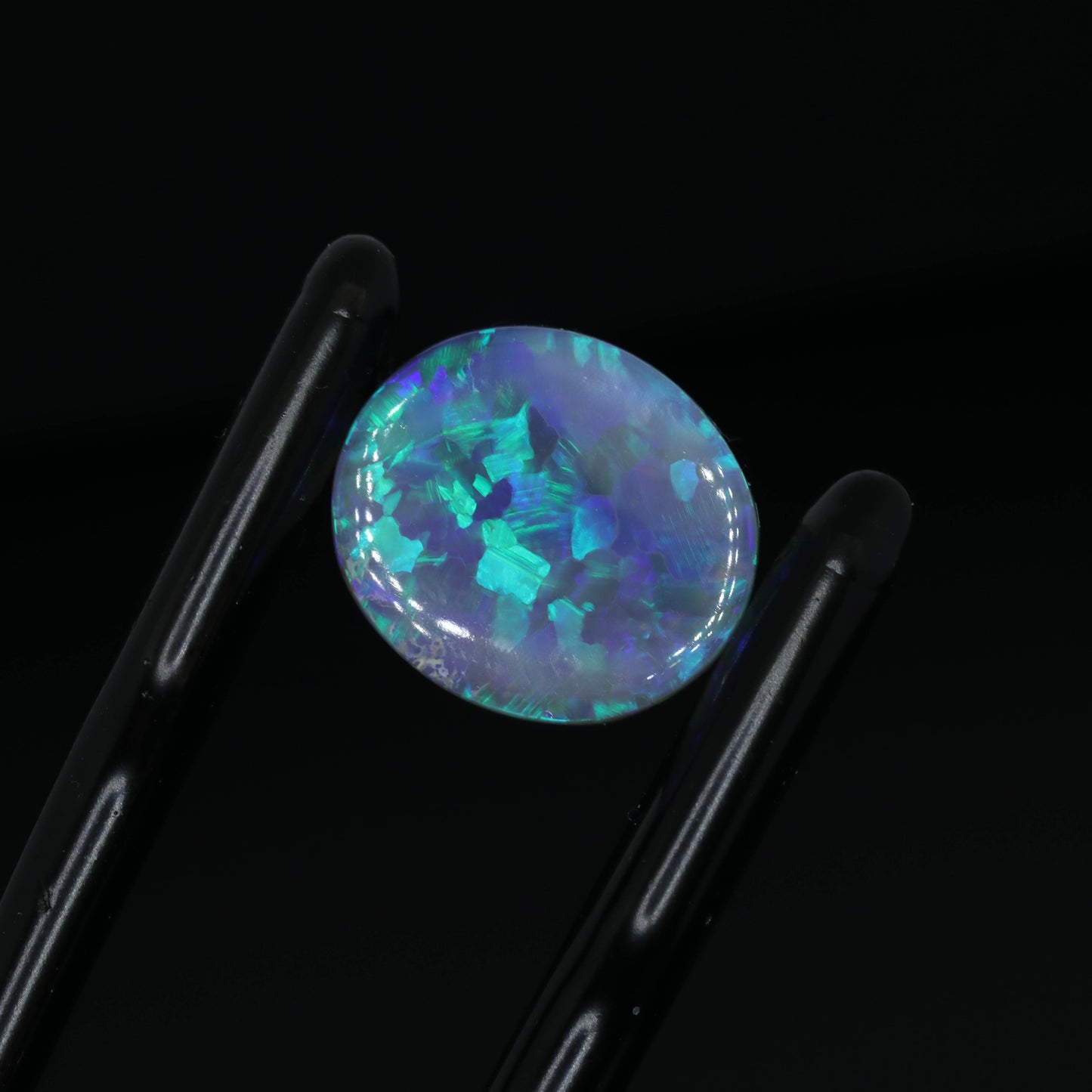 Black Opal From Lightning Ridge, Australia