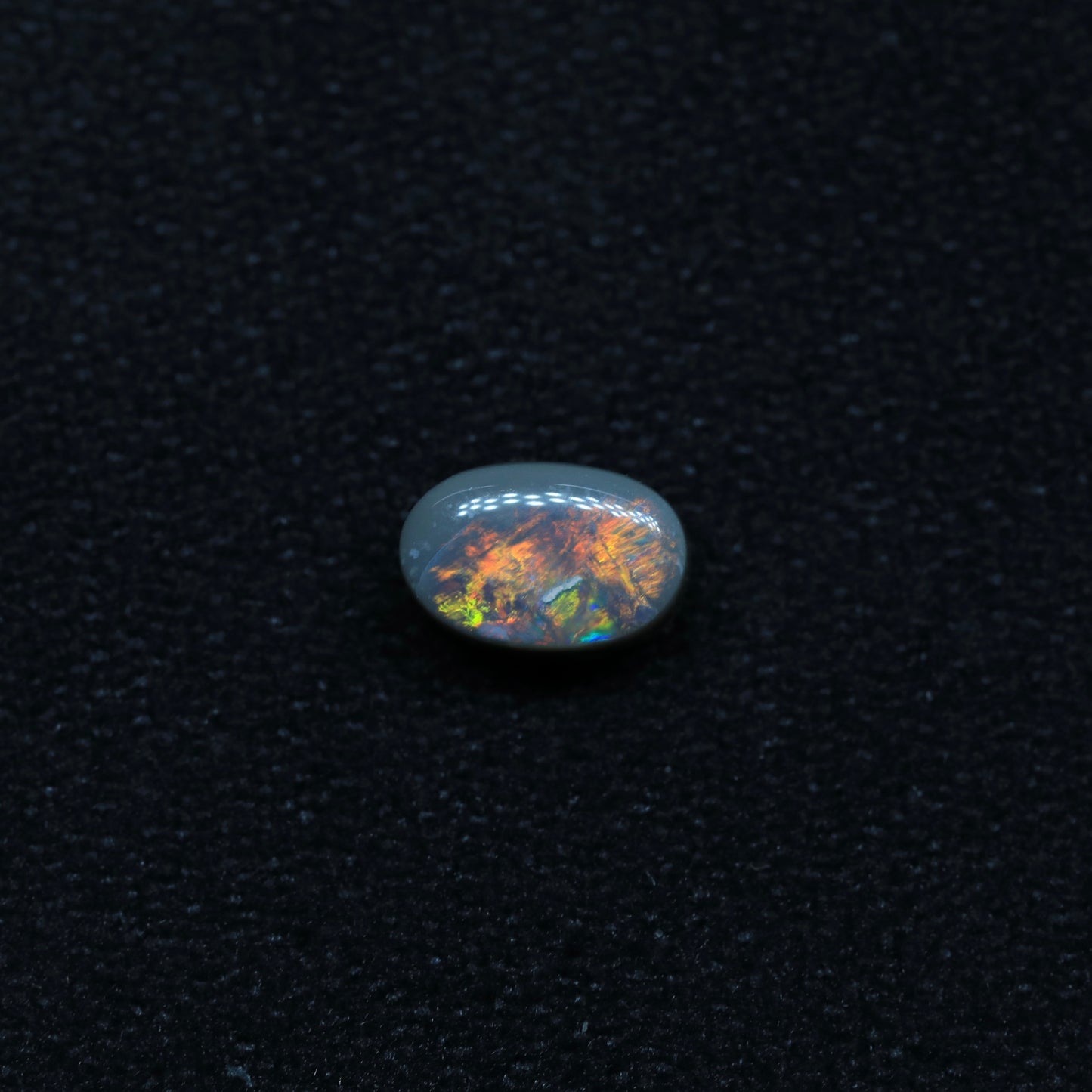 Dark Opal From Lightning Ridge, Australia