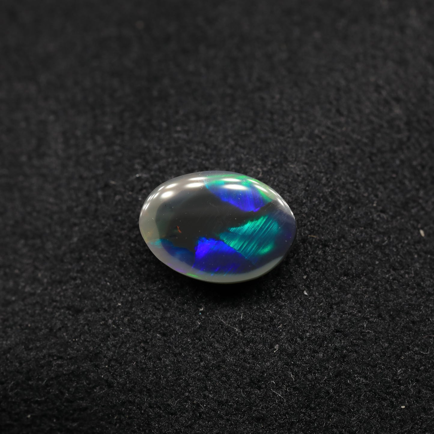 Black Crystal Nobby Opal From Lightning Ridge