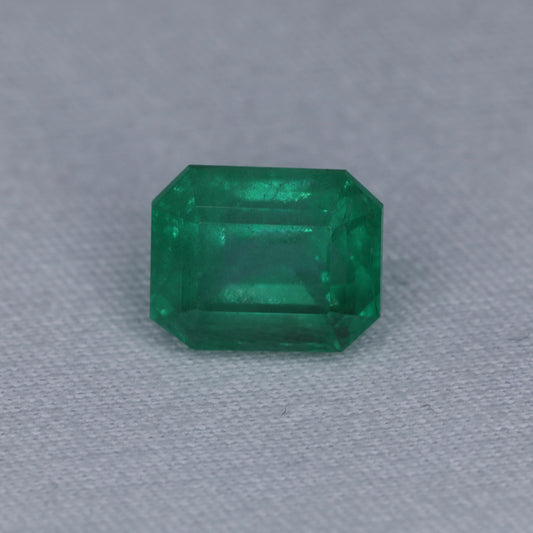 Glowing Green Emerald From Zambia