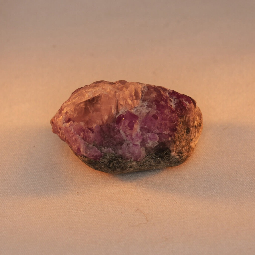 Alexandrite with Phenakite Specimen Vivid Color Change From Ural, Russia