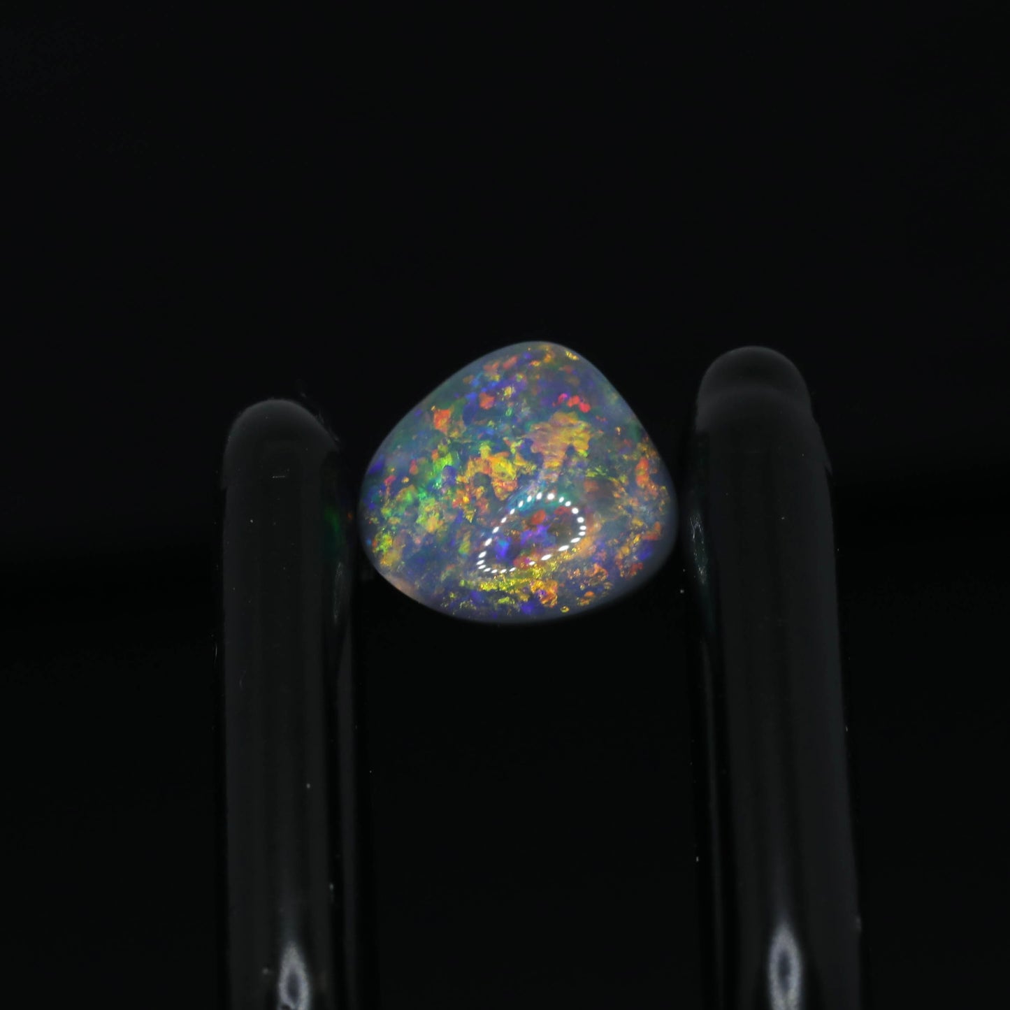 Unique Black Opal From Lightning Ridge, Australia