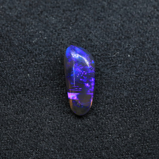 Black Crystal Opal From Lightning Ridge, Australia