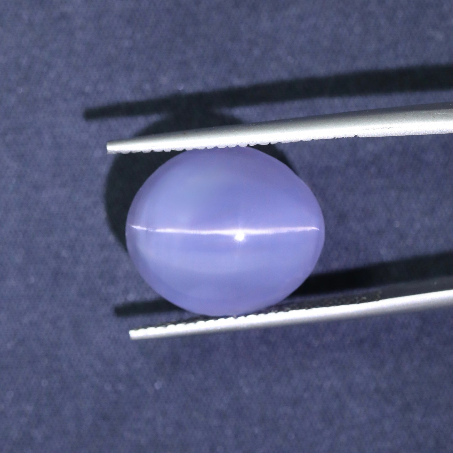 Natural Lavender Cat’s Eye Sapphire From Sri Lanka