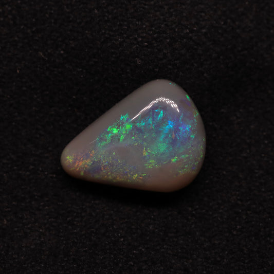 Semi Black Opal From Lightning Ridge, Australia