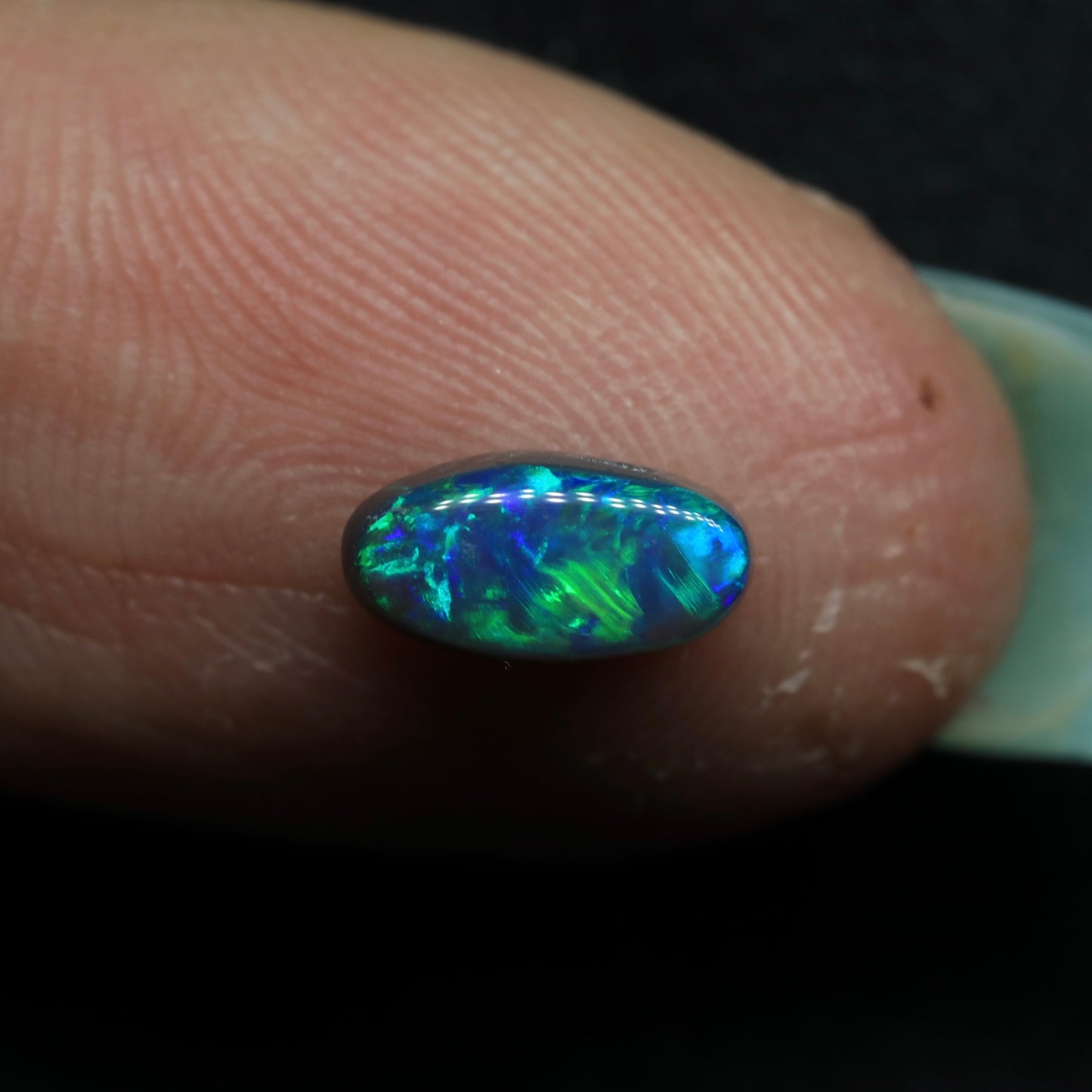 Black Opal From Lightning Ridge, Australia