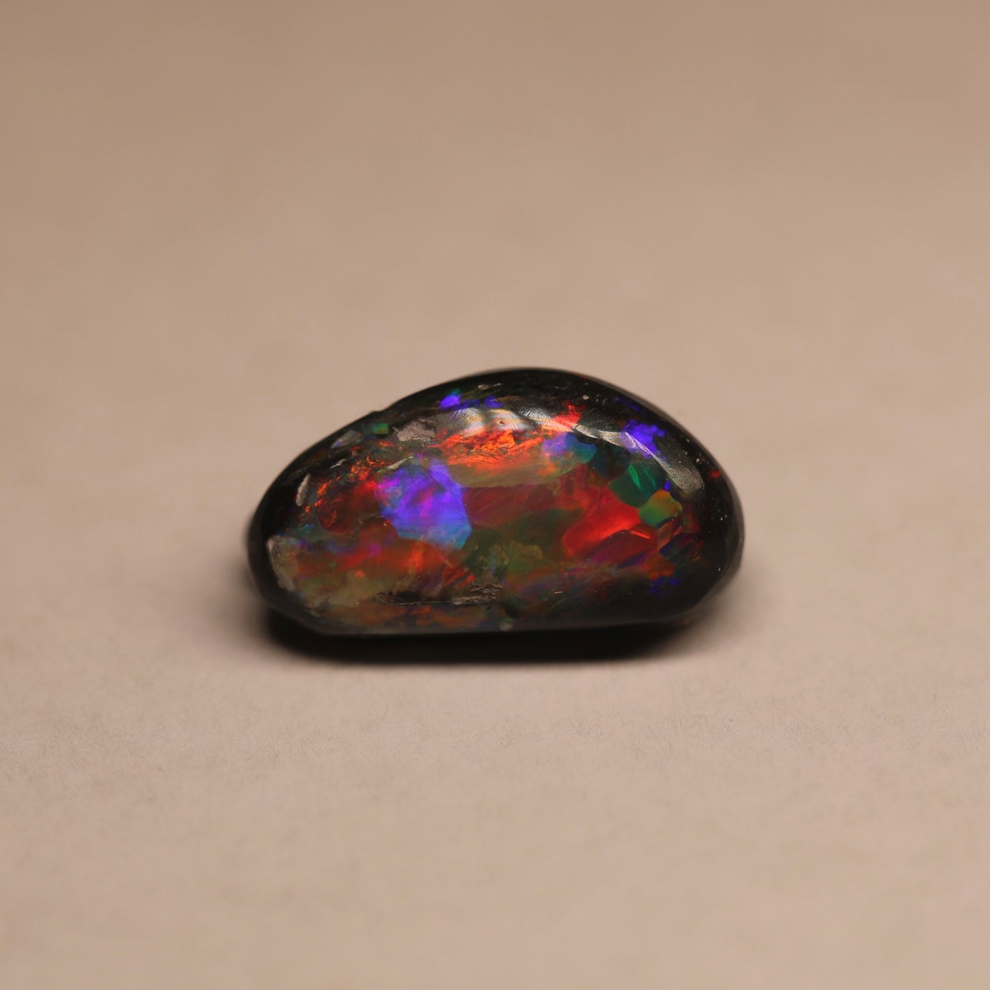 Black Opal From Lightning Ridge, Australia
