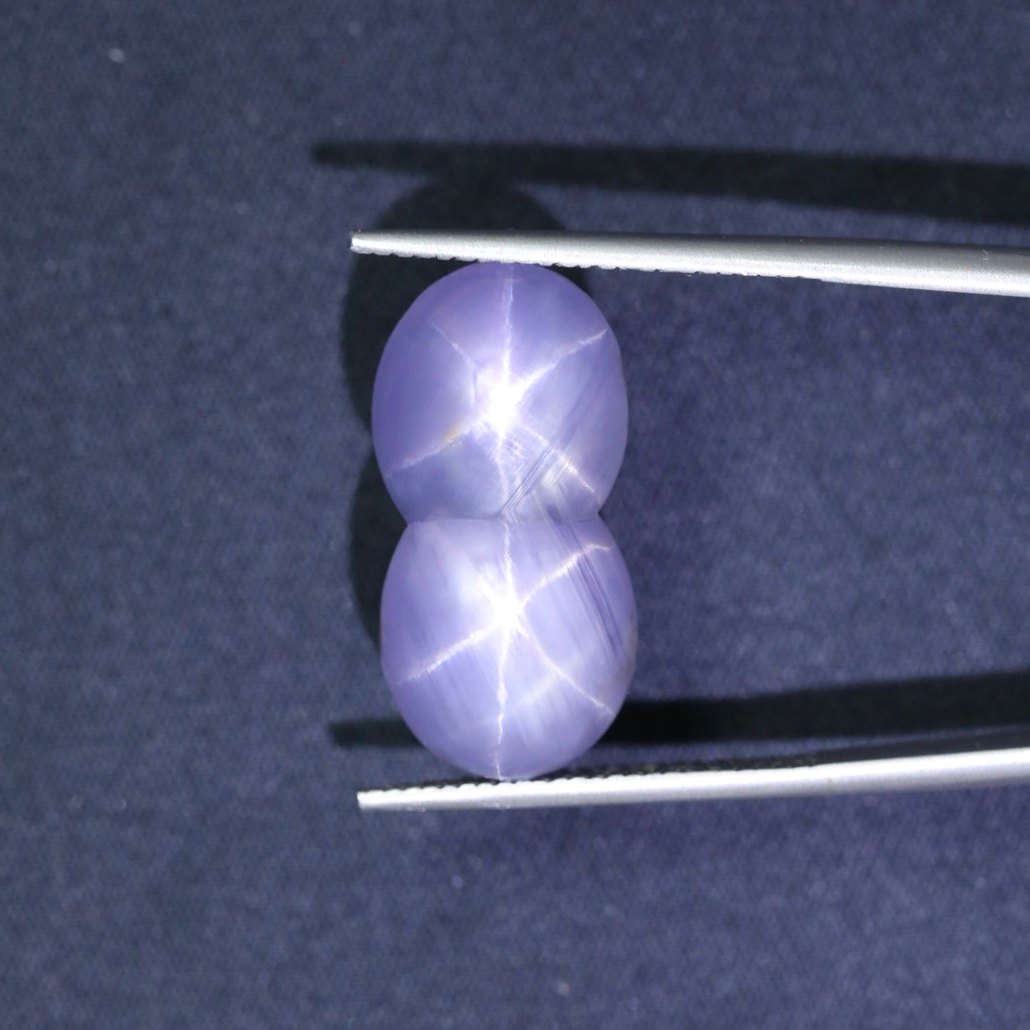 Unique Violet “Lavender” Twin Star Sapphire From Sri Lanka
